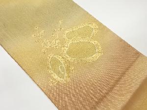 金駒刺繍桐模様袋帯